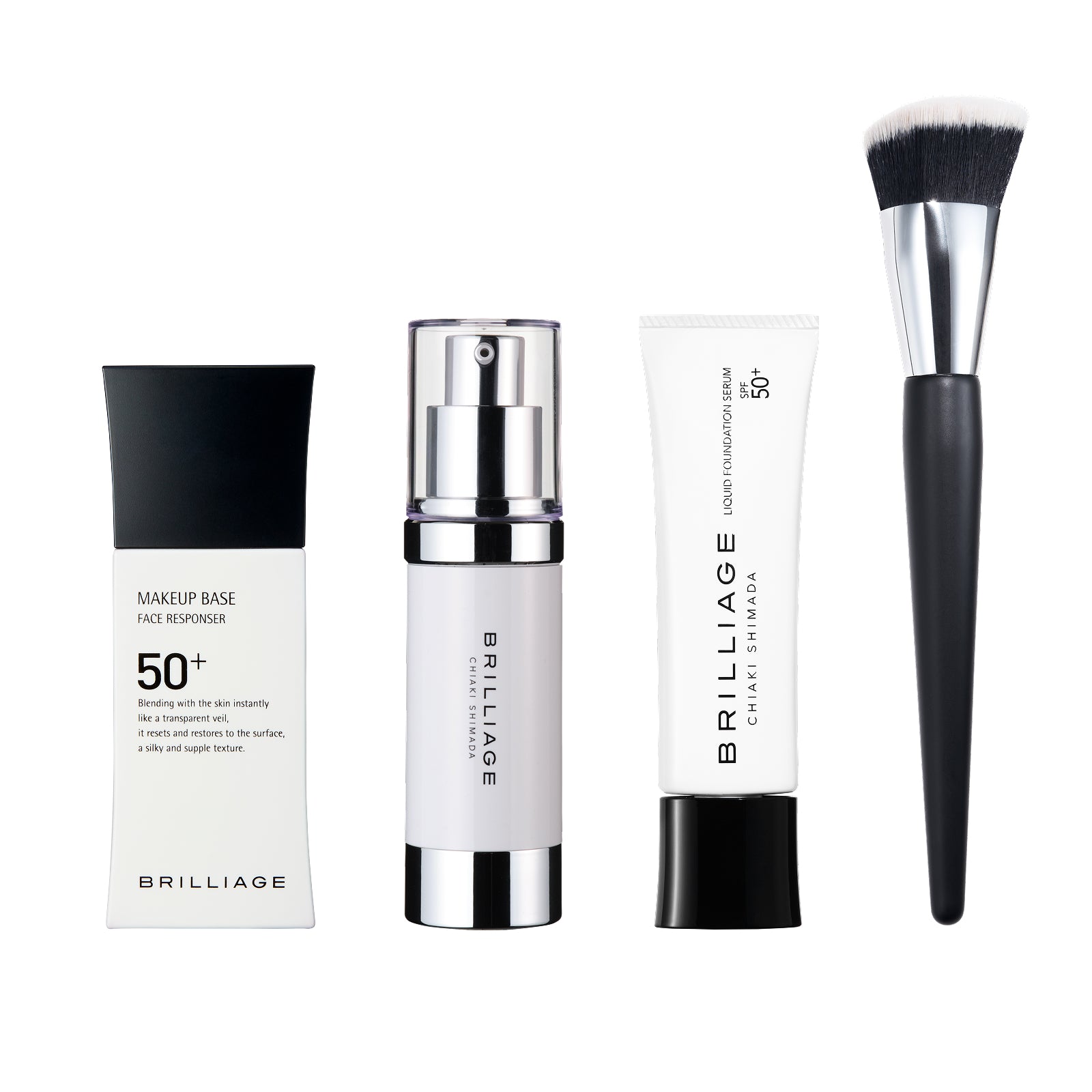 【UVベースメイク特別版】セッティング リキッドファンデーション セラム. -4点セット-