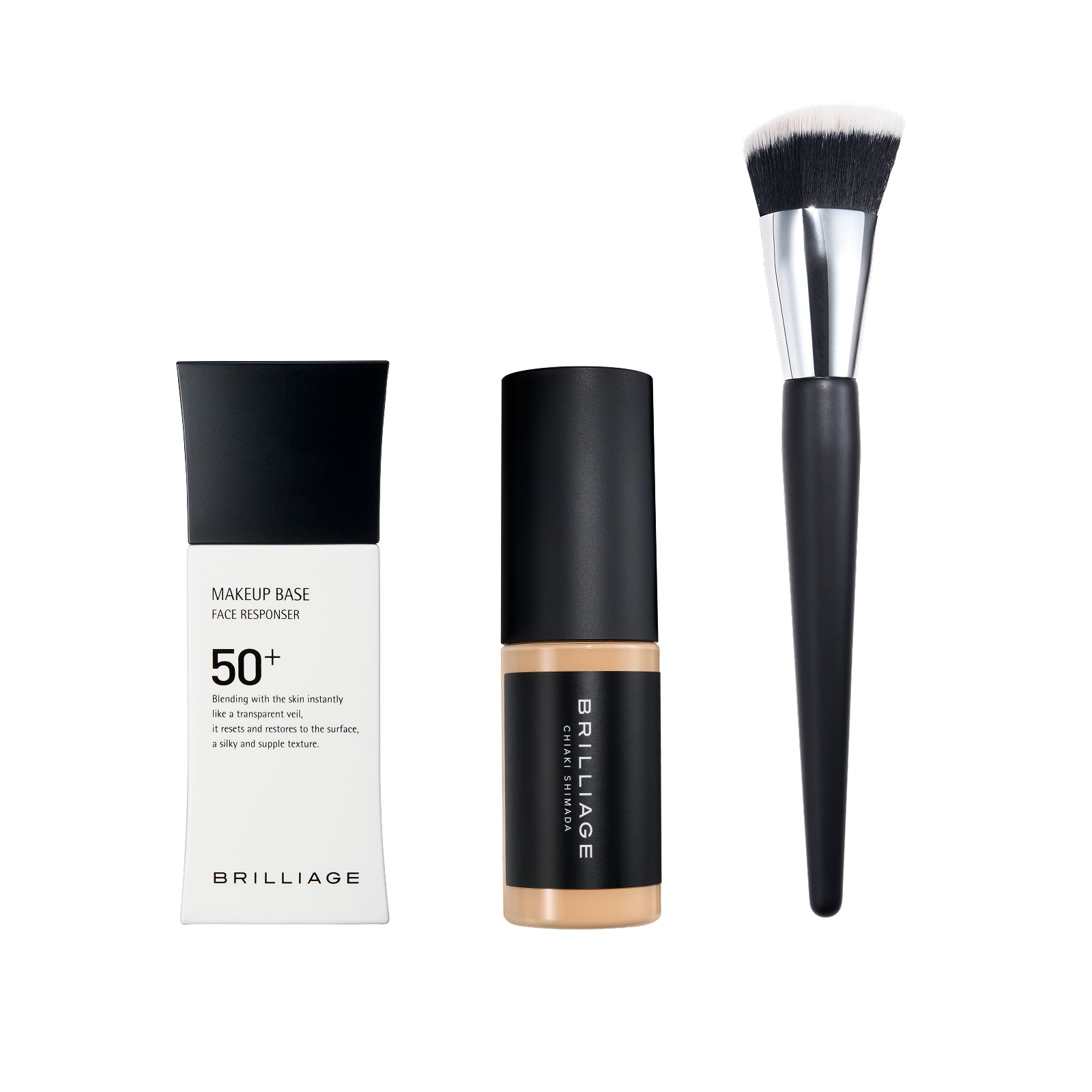 【UVベース33g】ラディアント ロングステイ リキッドファンデーション -3点セット-