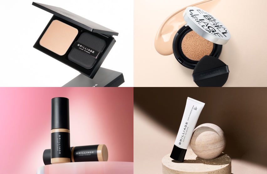 ブリリアージュ　ベース　パウダー　ルージュ　セット Amazon.co.jp: ブリリアージュ メイクアップベース ＋ コンフィ