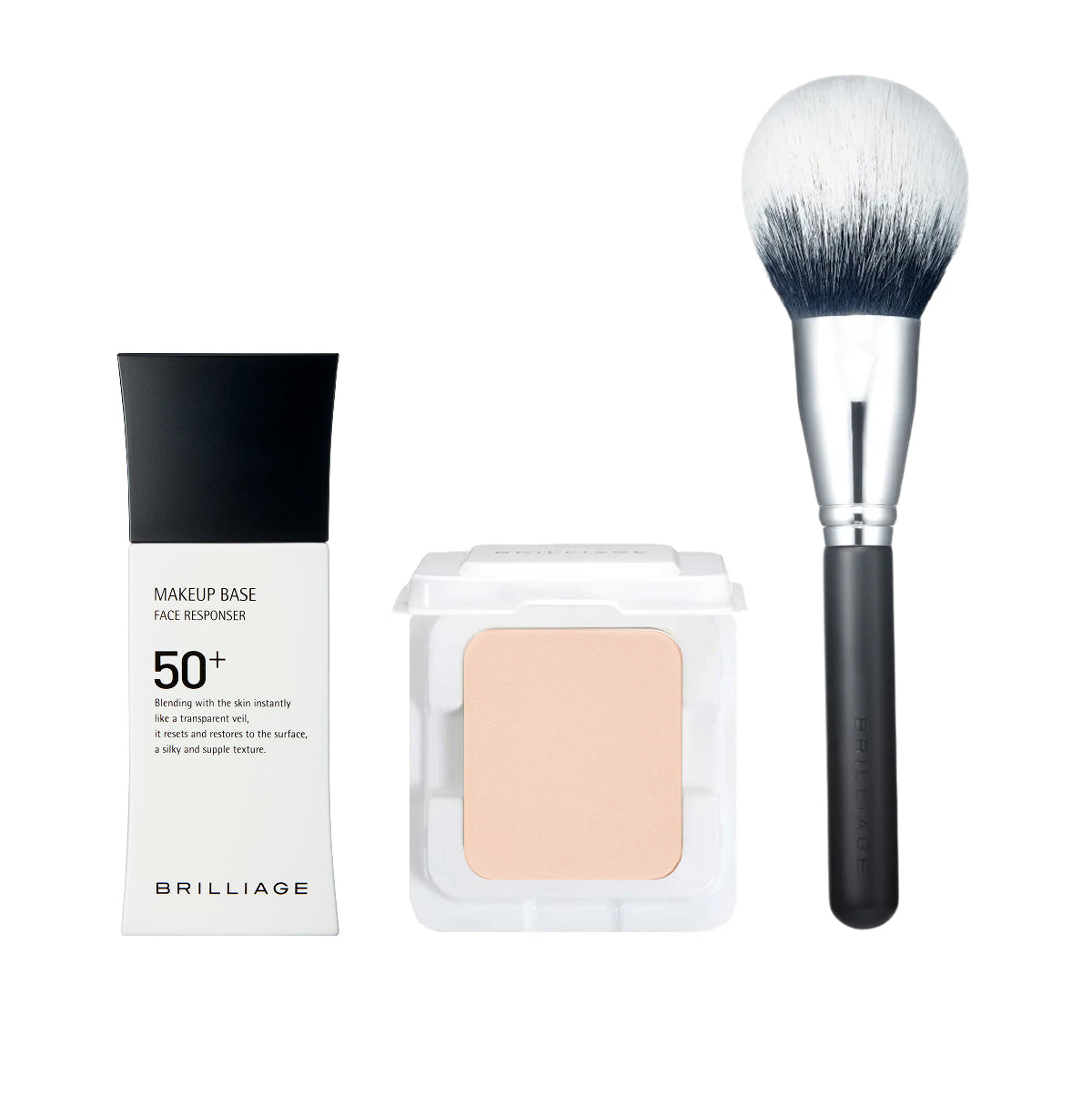 【UV用ベース33g】レジェンダリーグロウ リフィル + フェイスブラシ -3点セット-