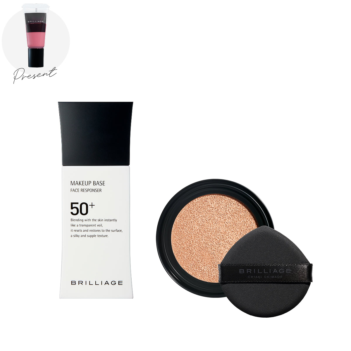 【ベース33g（高SPF）】ライトヴェール クッションファンデーション リフィル  -2点セット-