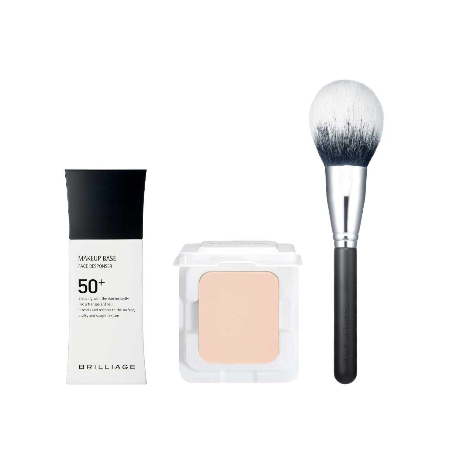 【UV用ベース33g】レジェンダリーグロウ リフィル + フェイスブラシ -3点セット-